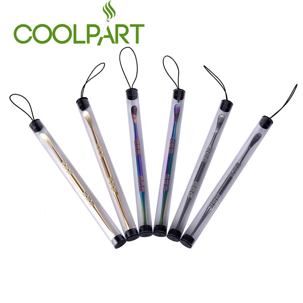 Пользовательские Dabber инструмент с пластик трубки Dab Rig воск испаритель резьба инструмент