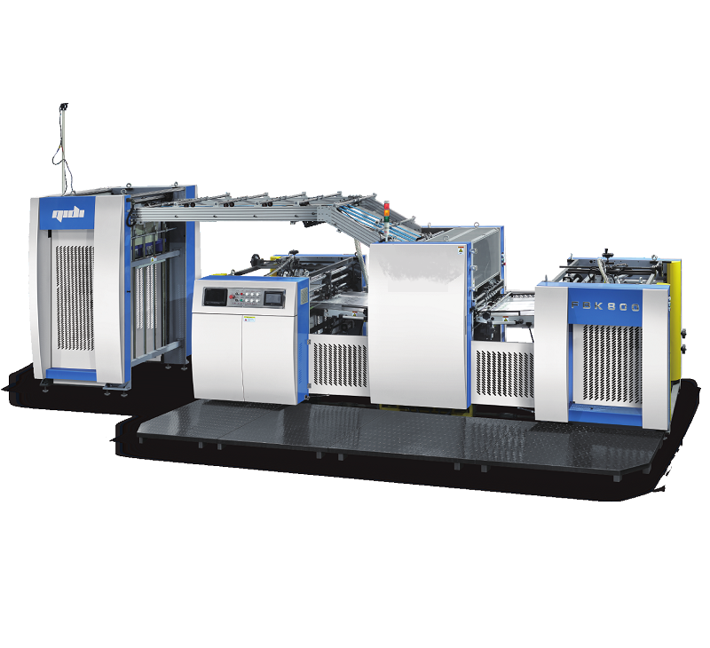 FBK-1100 Flute Cardboard Laminator AFL Series Corrugated Cardboard Paper Automatic Flute Laminating