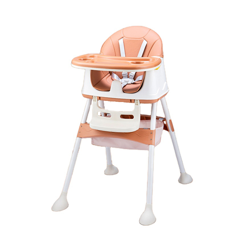 China factory Wholesale plastic kids feeding folding adjustable baby chair dining 4 in 1 high chair