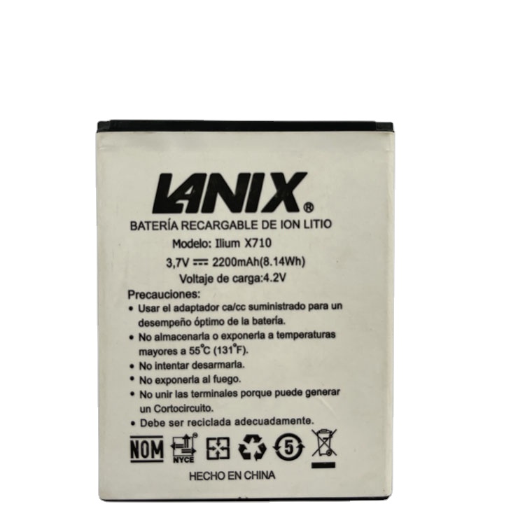 Hot Sale LANIX Lithium Ion Mobile Battery Lithium Polymer High Capacity Mobile Phone Battery