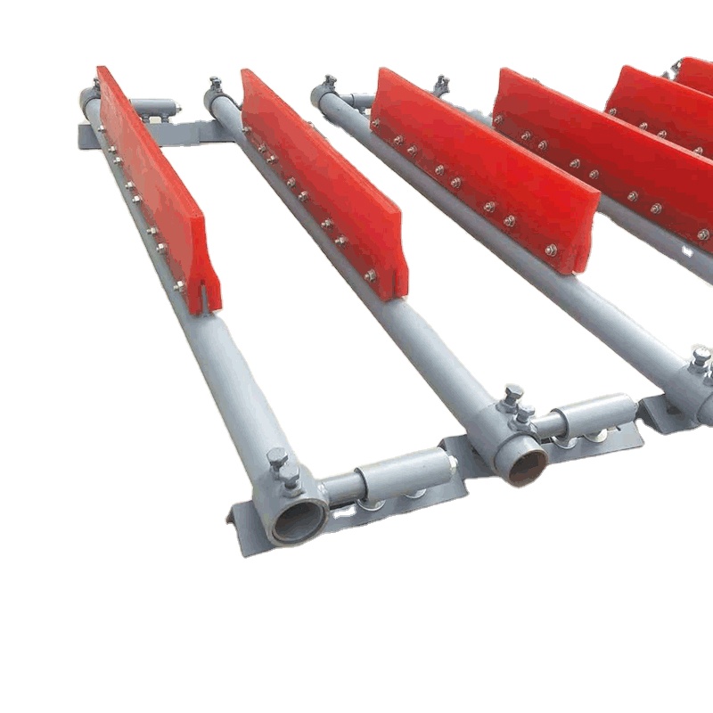 Manufacturer Conveyor Belt Mining Machinery Spare Parts Polyurethane Belt Conveyor Scraper For Using On Conveyor Belt Systems