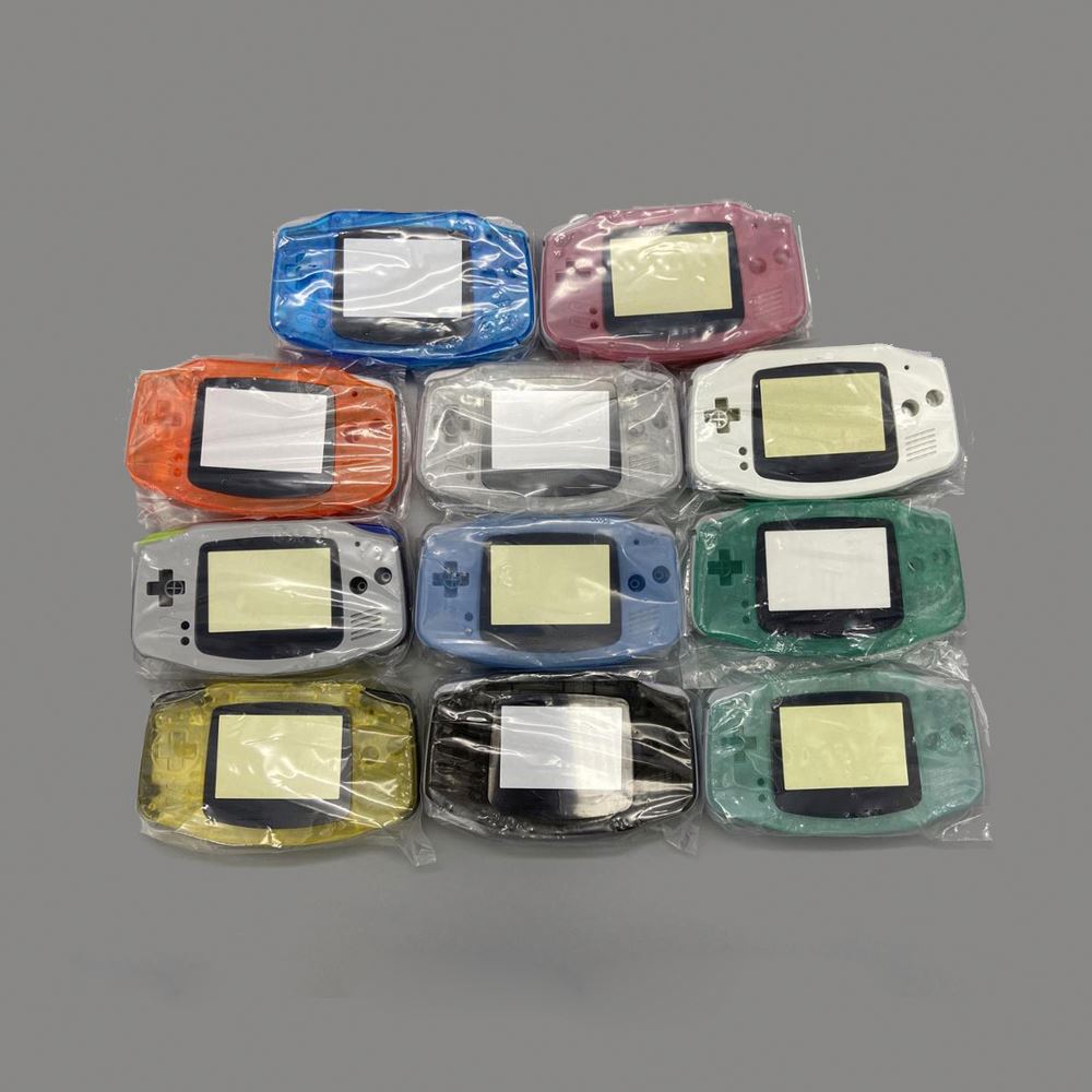 1 комплект для корпуса GBA, сменный Пластиковый корпус для Gameboy Advance