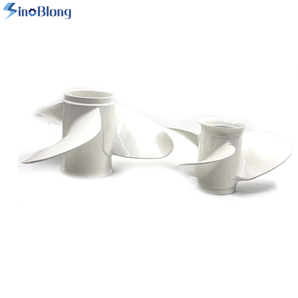 stainless steel 3 blade 6 blade motor with water jet propeller boat