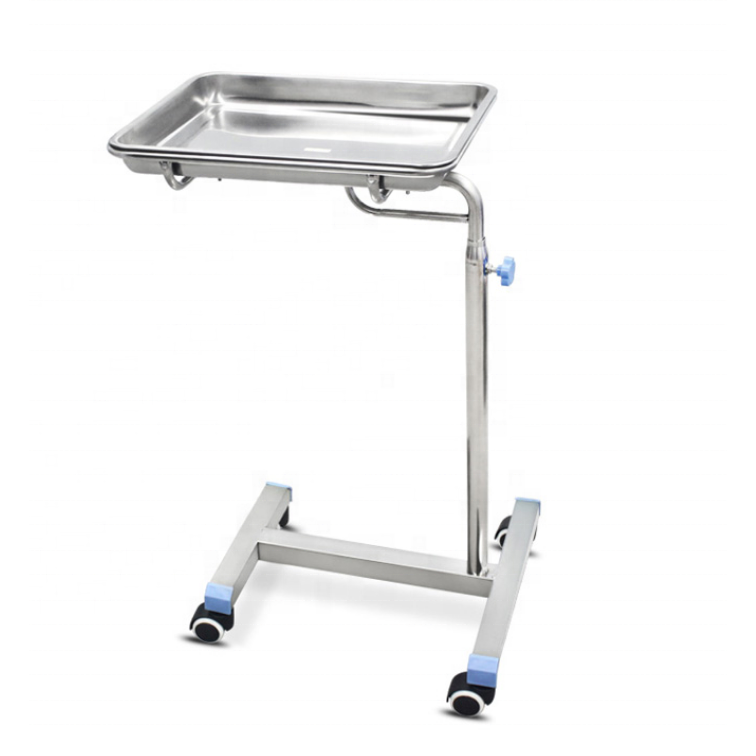 Hospital furniture surgical instrument Stainless Steel Mayo Trolley