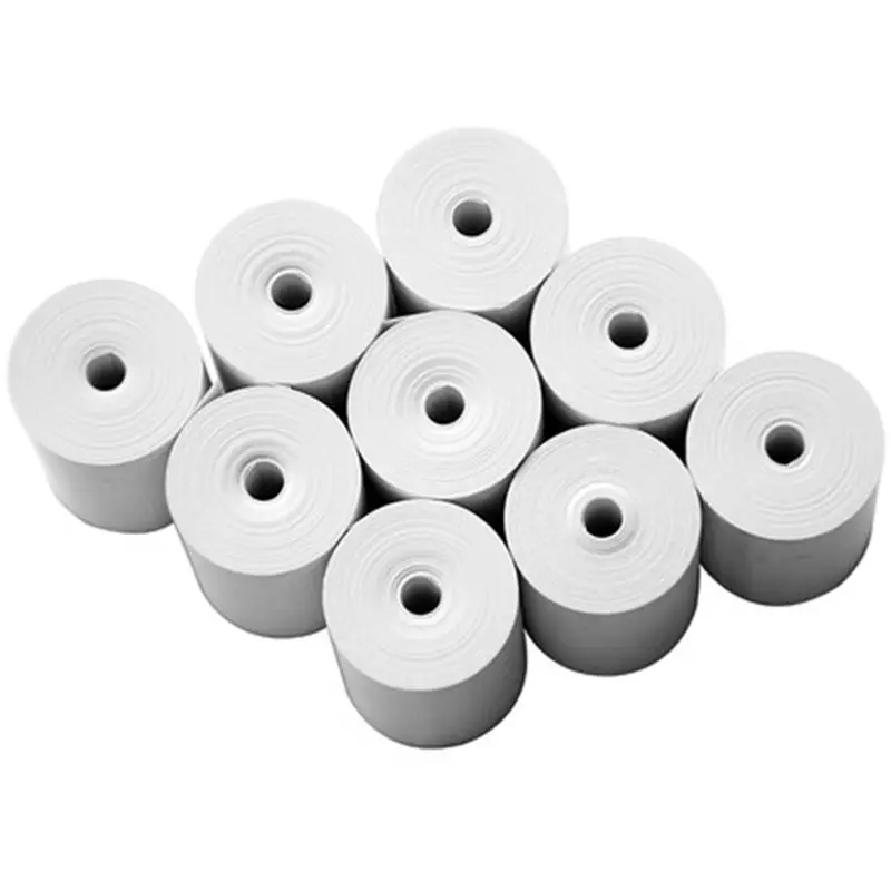 3 1/ 8" x 230' cash register thermal paper roll 80x80 for POS receipt