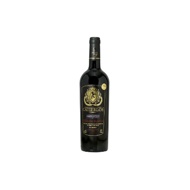 «CATIERLO» TEMPRANILLO D.O BIERZO 14% VOL. ALC. 6X75CL вино, Лидер продаж в Испании