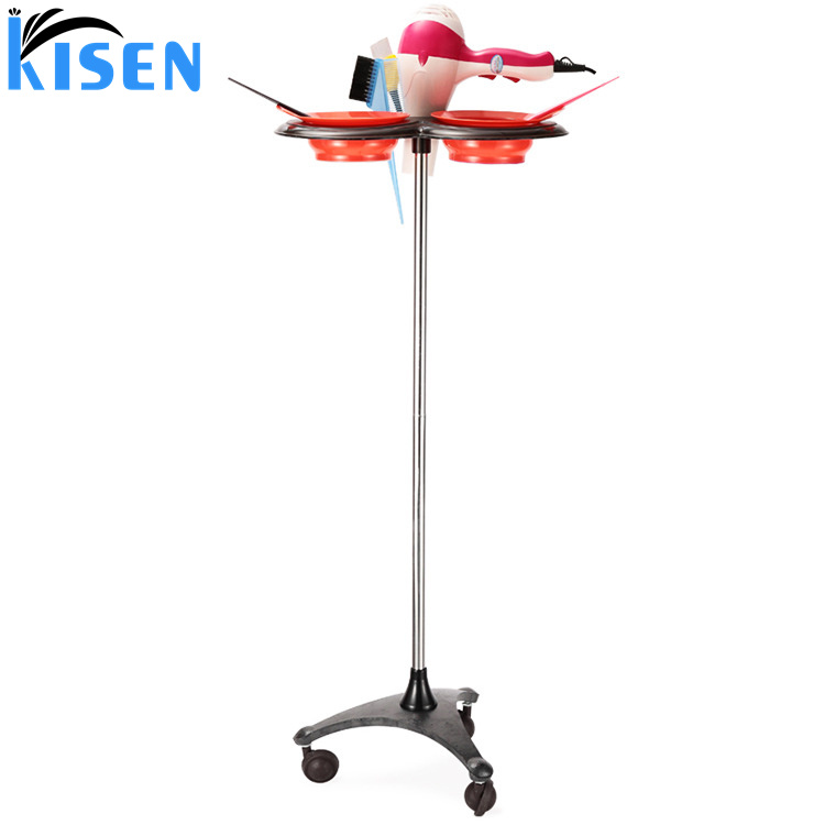 Wholesales Portable hair color trolley salon beauty hairdressing color styling salon trolley