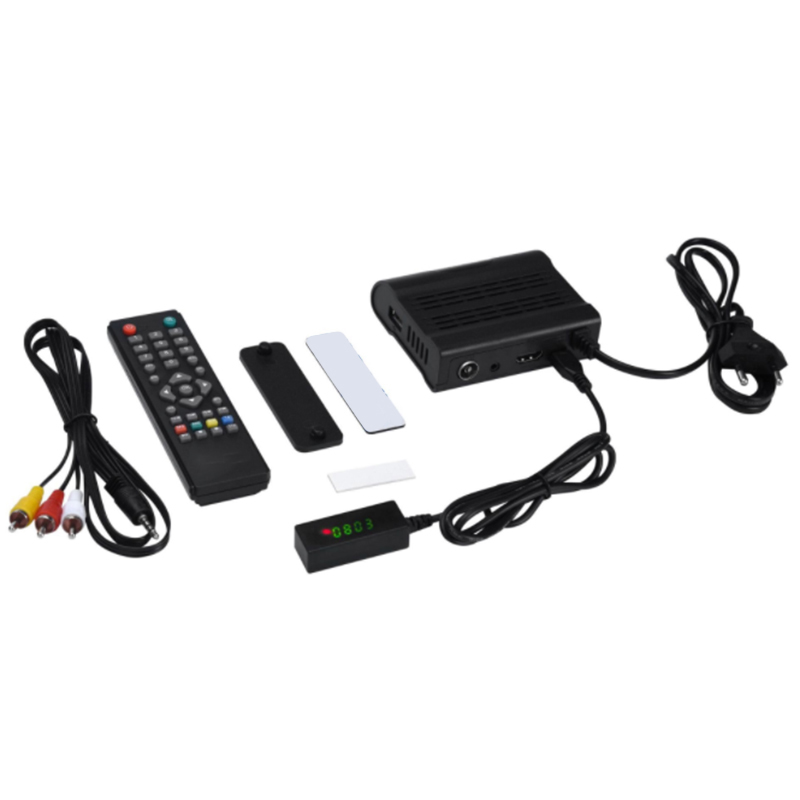FTA DVB-T2 HEVC 265 ТВ-тюнер Full HD цифровой ТВ-приемник DVB T2 H.265 компьютерной приставки к телевизору DVB-C Wi-Fi приемник Youtube VHF Любительская рация