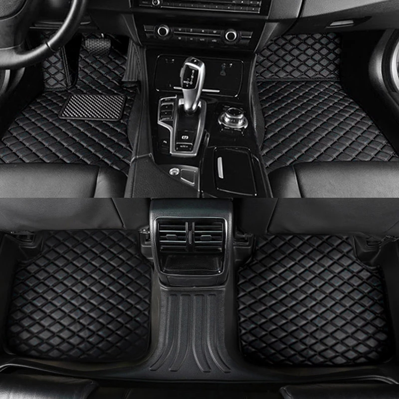 Car Mats Floor 3D Pvc Leather Foot Carpet Cover For Renault Megane 2 3 4 Master Duster Clio Captur Koleos Laguna Kadjar Scenic