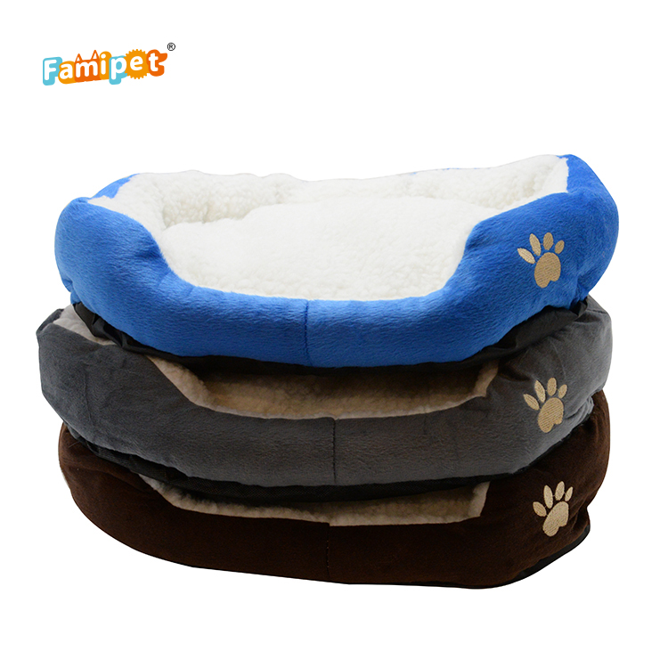 Factory Supply New Arrival Warm Durable Comfy Calming Movable Winter Warm Pet Bed