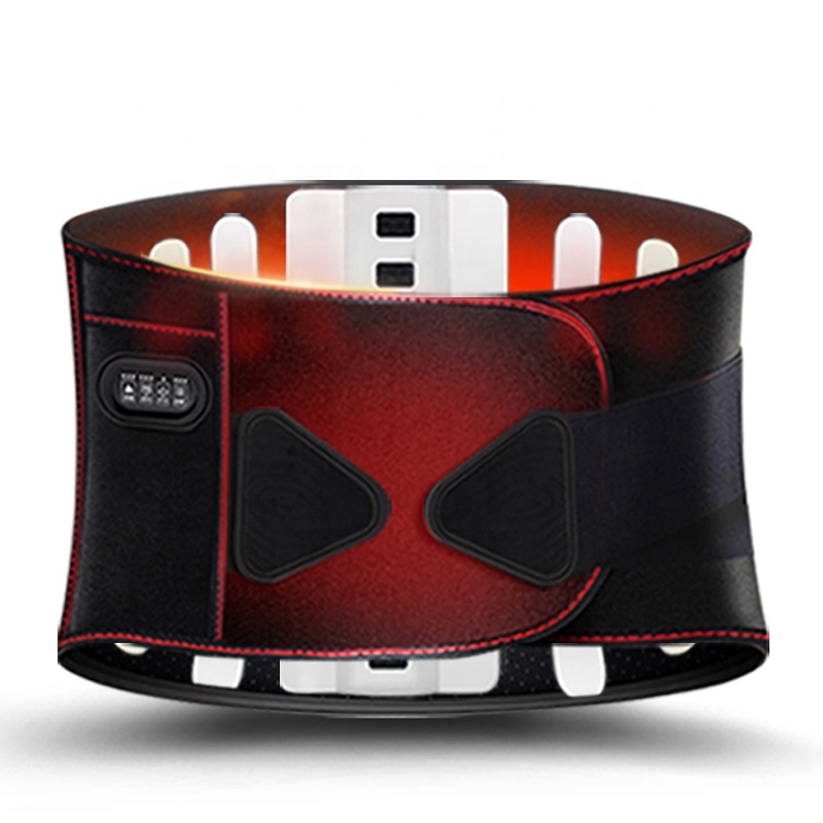 2021 new timing heating warming palace belt slimming waist abdominal massage belt with waist support