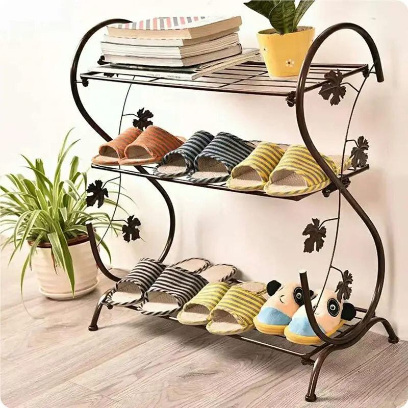 Modern shoe rack multi-layer simple shoe storage cabinet for home