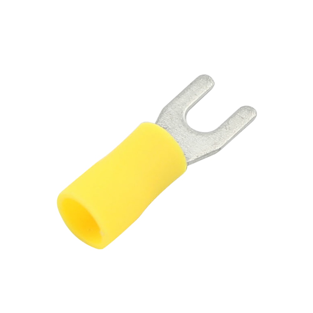 SV2-3.5 AWG 16-14 U Тип кабельных наконечников изолированный кабель обжимные Клеммы Медь клеммный блок разъем плоский разъем кабеля