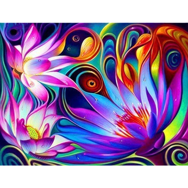 Huacan hot selling handmade diamond painting interior decoration DIY diamond painting