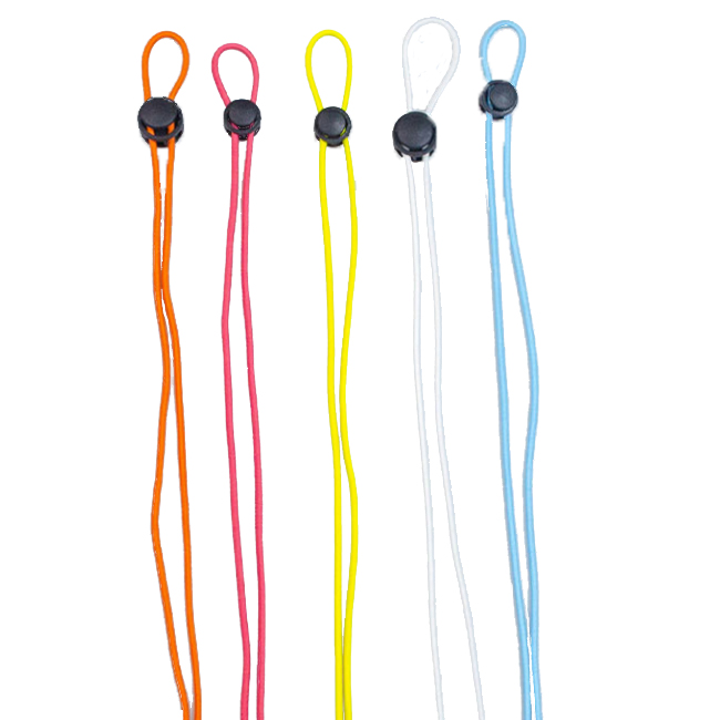high strength 1mm 2mm 3mm colorful elastic cord strap