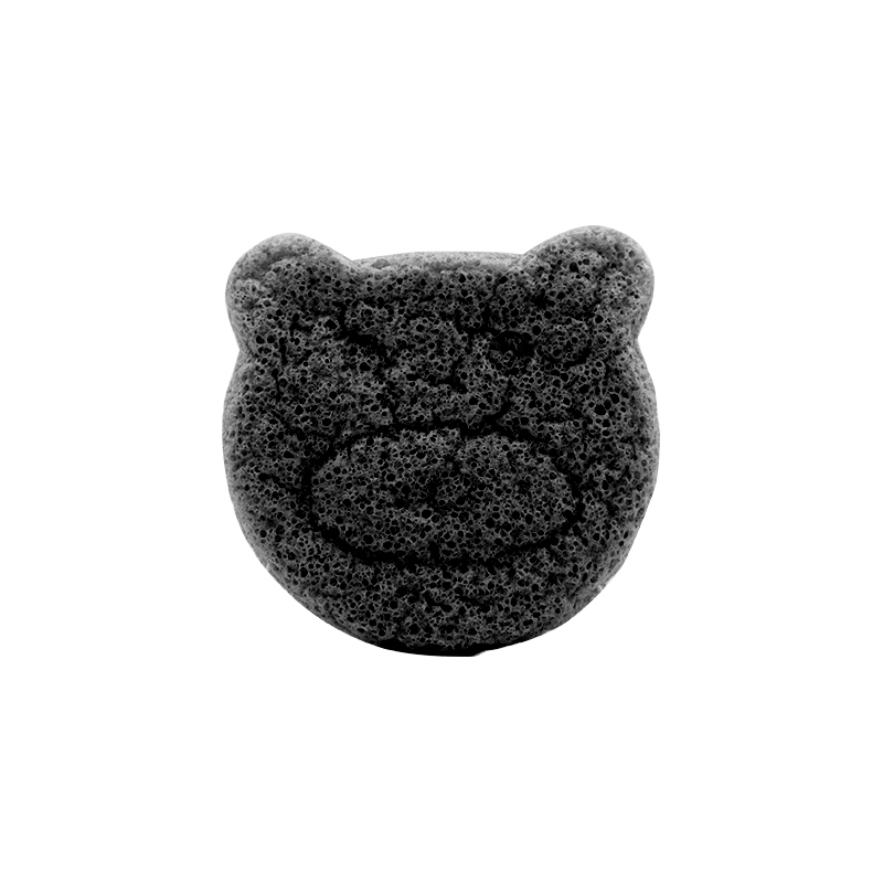 Bebevisa Bear konjac Губка для лица 100% натуральное растительное волокно Уход за кожей Очищение экологически чистое