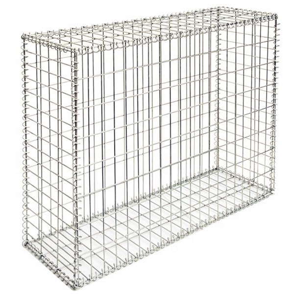 Gabion basket Galfan wire welded wire mesh gabion box Customized Gabion Garden Stone