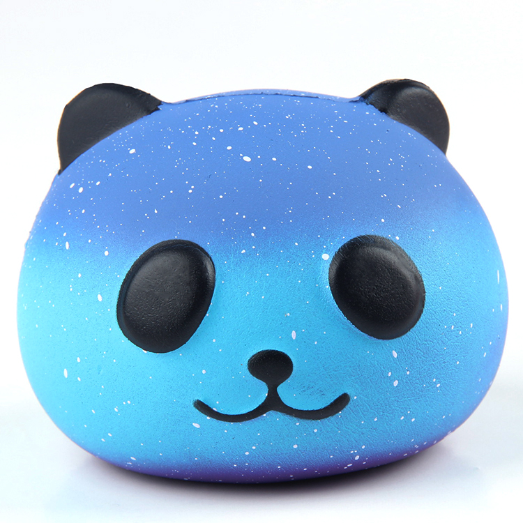 Ароматические полиуретановая пена медленно поднимающийся Squishies Kawaii с головой панды мягкие игрушки