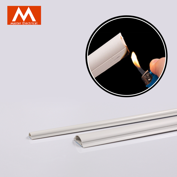 Оптовая продажа с завода, ПВХ кабель CableTray, напольный канал с/без наклейки 25X8 35X10 50X15, водонепроницаемые проводные трубки
