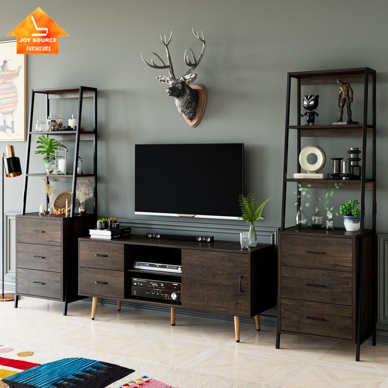High Quality Living Room Furniture TV Stands Bookshelf Kids Bookshelf TV Cabinet Bookshelves Wall Modern