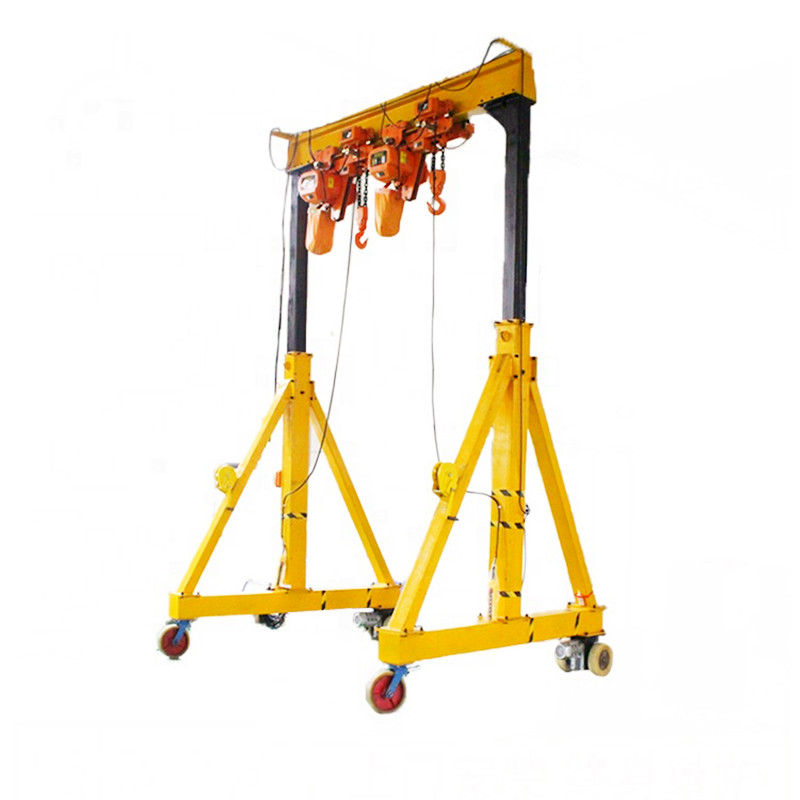 Indoor Ourdoor Portable Mobile Crane Gantry Cran 5t