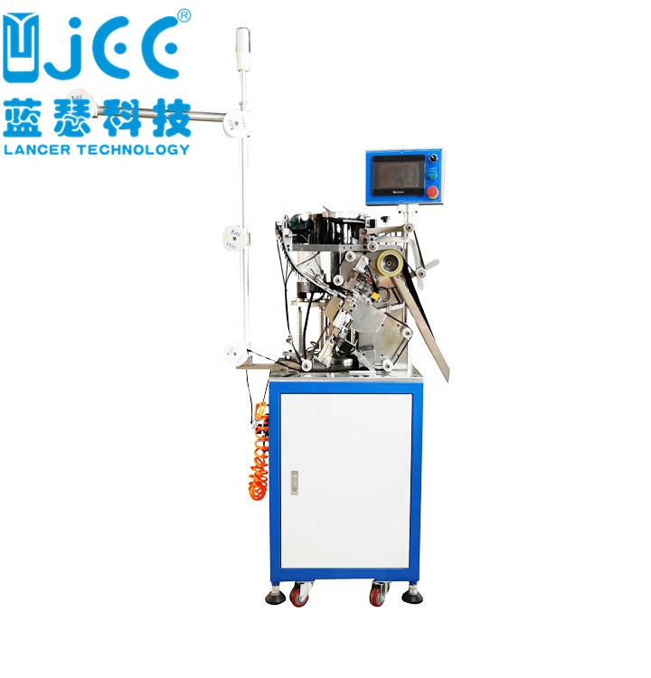 Automatic Derlin Plastic Zipper Slider Mounting Machine For Standard and Fancy Puller