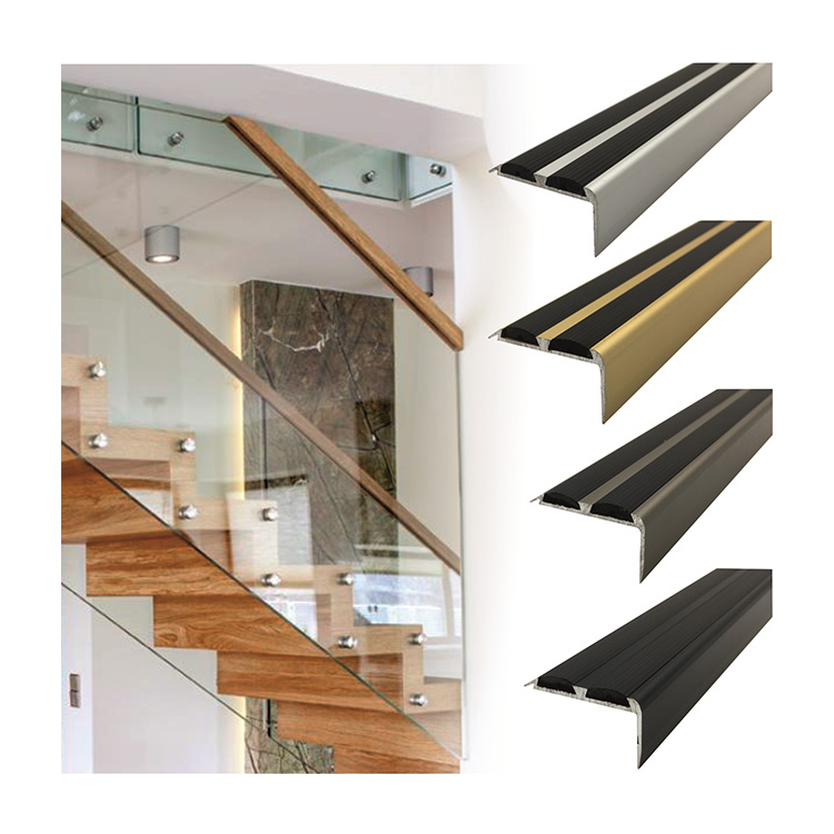 Flooring protector porcelain tiles accessories metal stainless steel aluminium tile trim