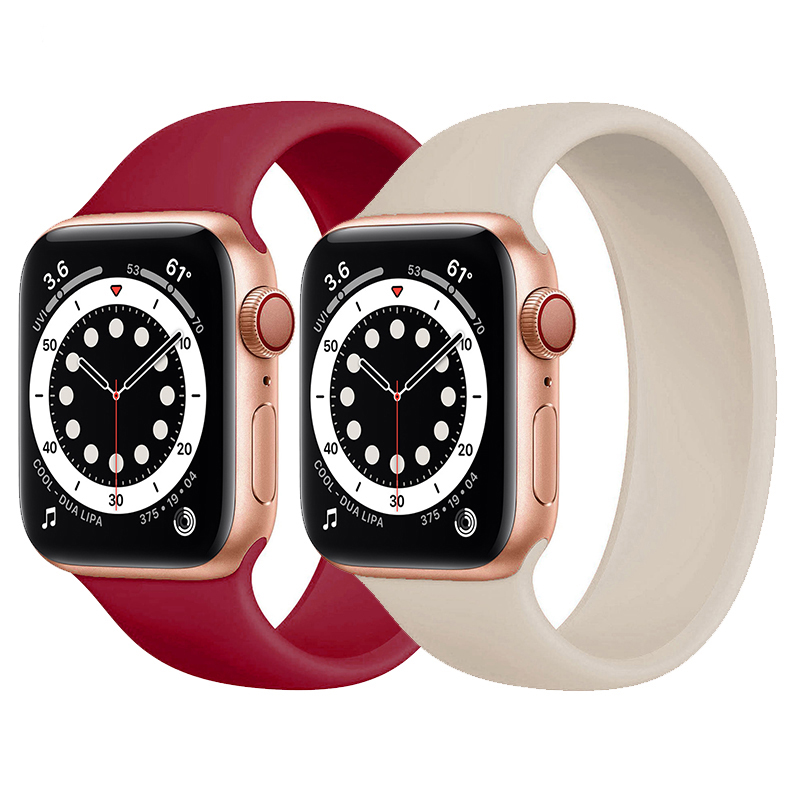 Для наручных часов iwatch 38 мм 40 мм 42 44 мм изготовленный на заказ резиновый браслет на запястье series 5 6 великолепный дизайн силиконовый ремешок для часов apple