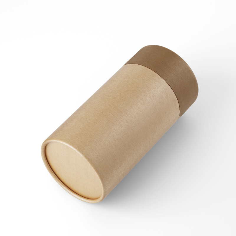 Custom Hot Sale New Design Printed Box Packaging Empty Round Kraft Paper Tube for Packaging