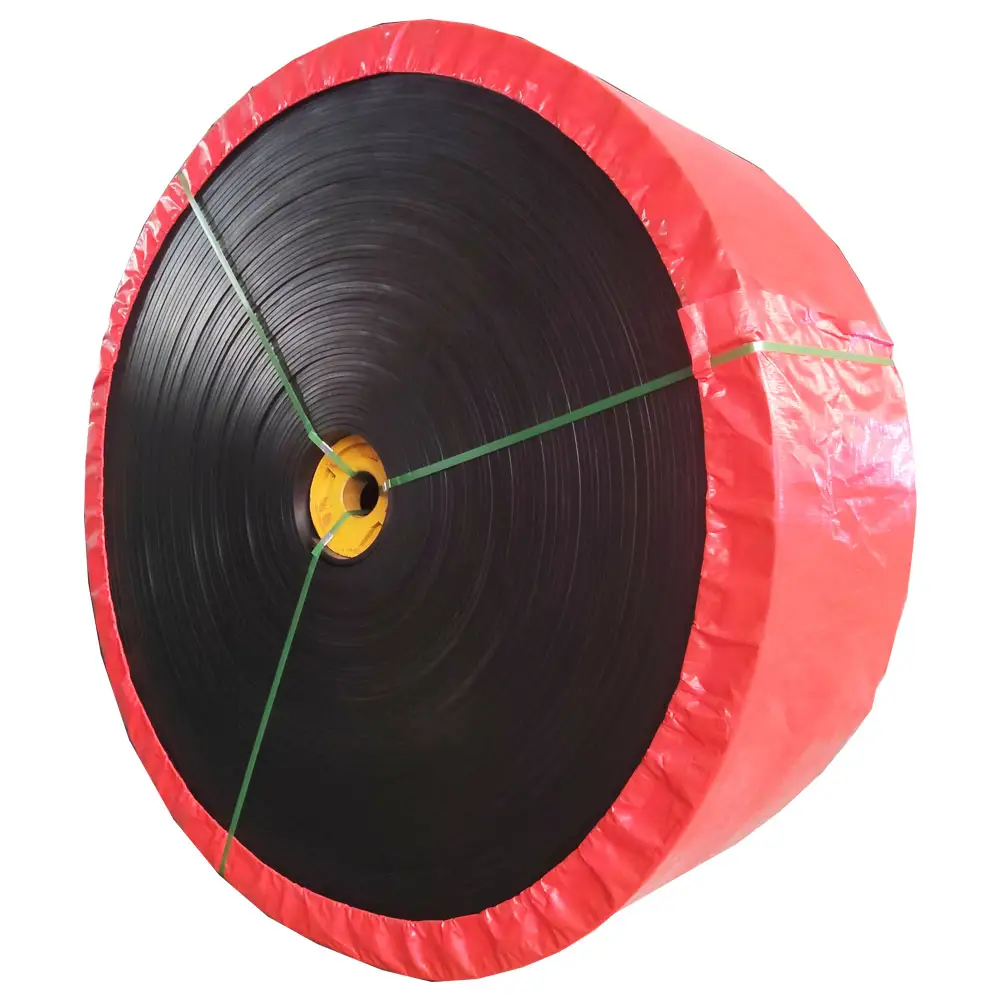 Cheap Moulding Wear-resisting 10mm thickness ep200 3ply rubber conveyor belt for Mining stone pit