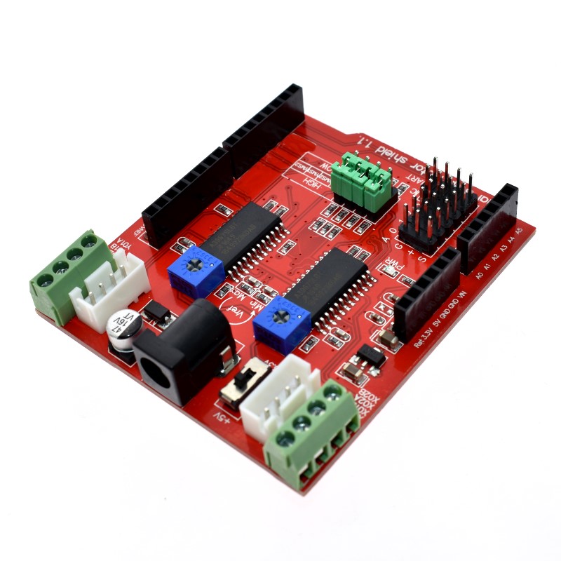 Двойной модуль защиты шагового двигателя A3967, двухканальный IO PWM CNC 3,3 В 5 в A3967