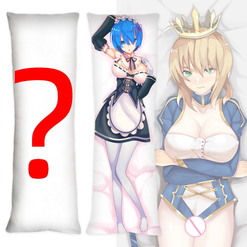 Pillow Case Cover 3D Printed Mans naked Dakimakura 50x150cm
