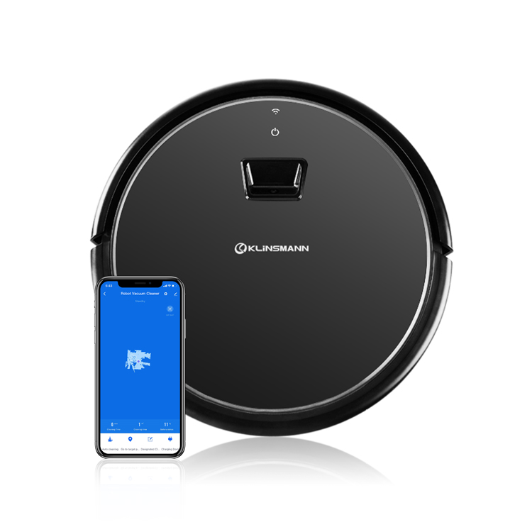 Подключение Wi-Fi APP телефона управление двойная роликовая щетка Alexa и google assistant Управления Робот Пылесос