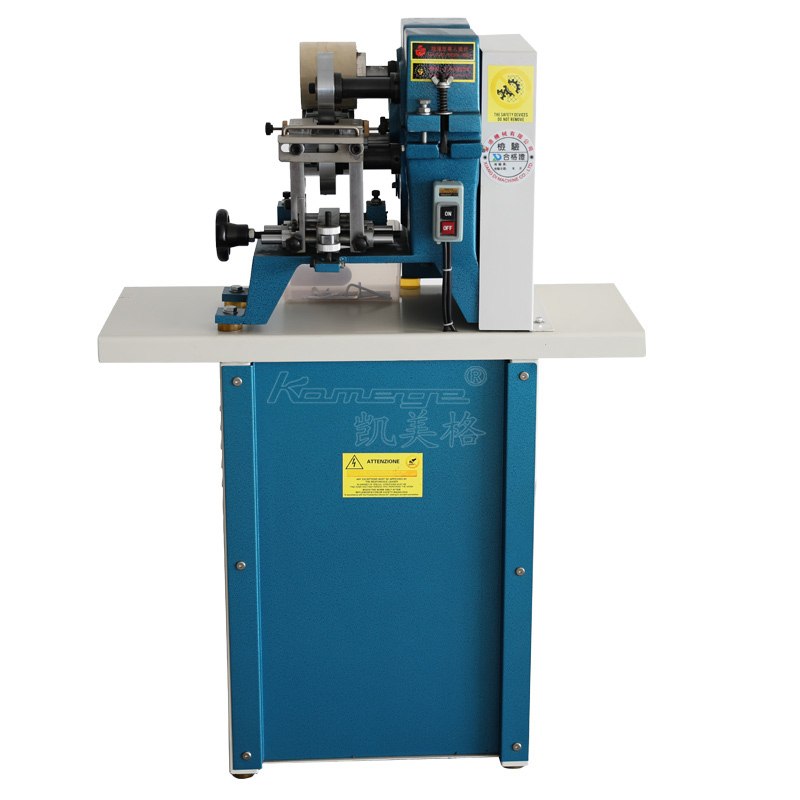 XD-111 Double Side Leather Belt Edge Polishing Cutting Trimming Machine  Belt Flashing Trimming Edging Machine