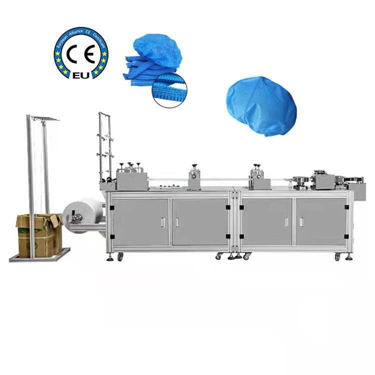 Factory Direct Supply Making Hair Cap Dental Clinics Non Woven Plastic Bath Shower Cap Making Machine