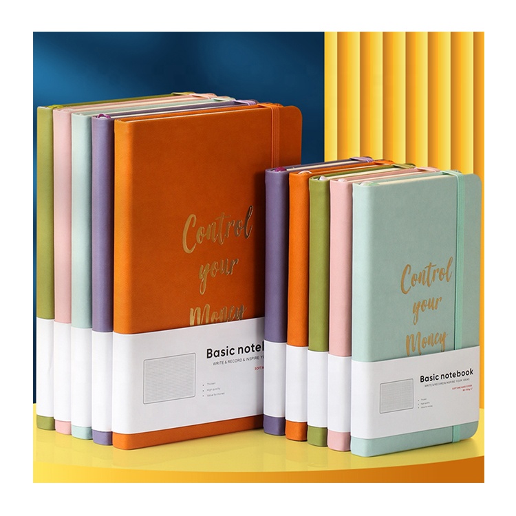 Wholesale Planners and Notebooks Factory price Agenda Planner Pu Leather notebook hardcover for Girls Fashion Stationery