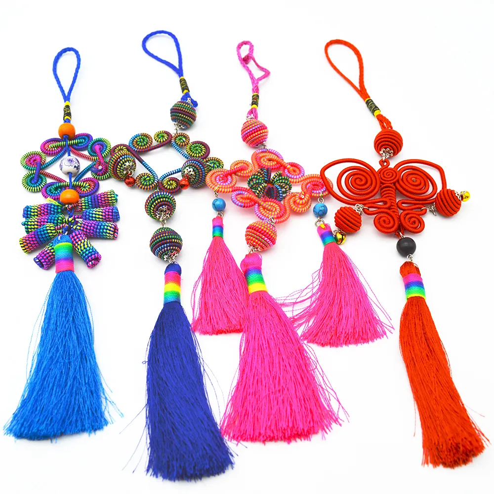 2020 Chinese Festival Car Decoration Ideas Tassel Christmas Indoor Dec Tassel Pendant