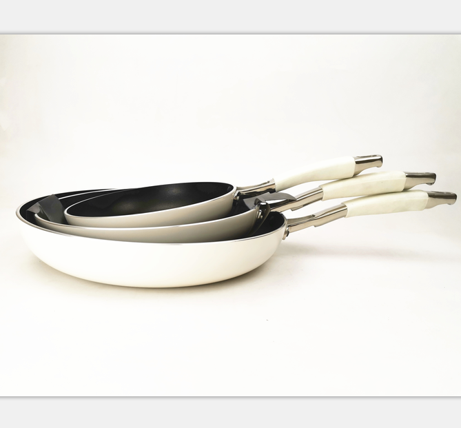 Пресс алюминиевый frypan с керамическим антипригарным покрытием хорошее качество жаровня силиконовая ручка из нержавеющей стали BSCI