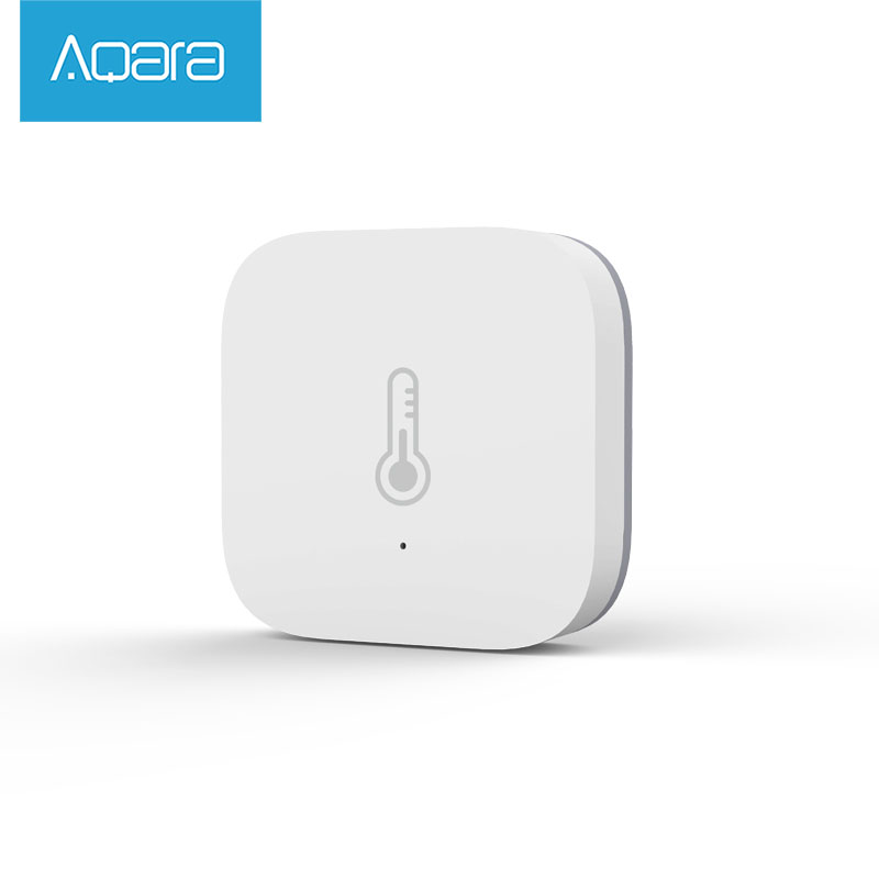 Оригинальный датчик температуры Zigbee xiaomi aqara, датчик влажности и температуры в режиме реального времени, WSDCGQ11LM
