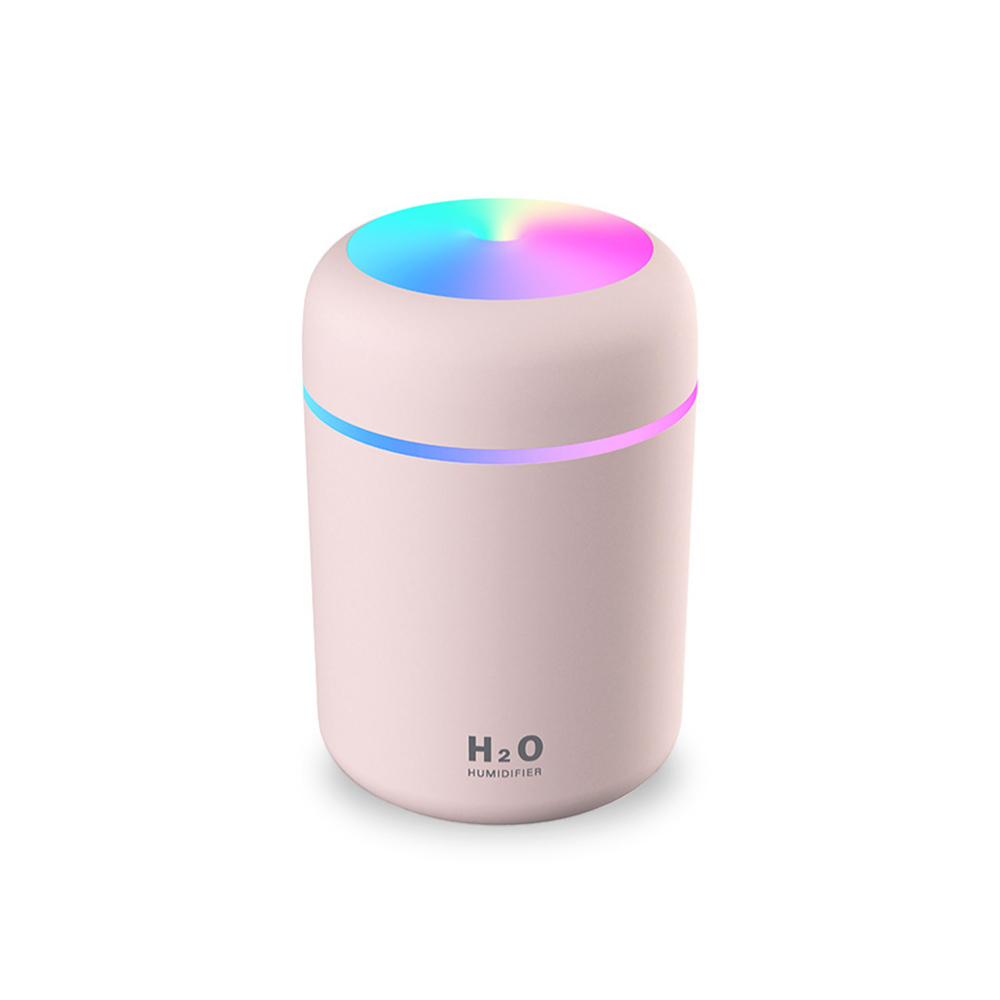 Direct Factory Portable LED light Spray Mist Double Wet Aroma Essential Oil Diffuser Car Usb Air Humidifier Humificador