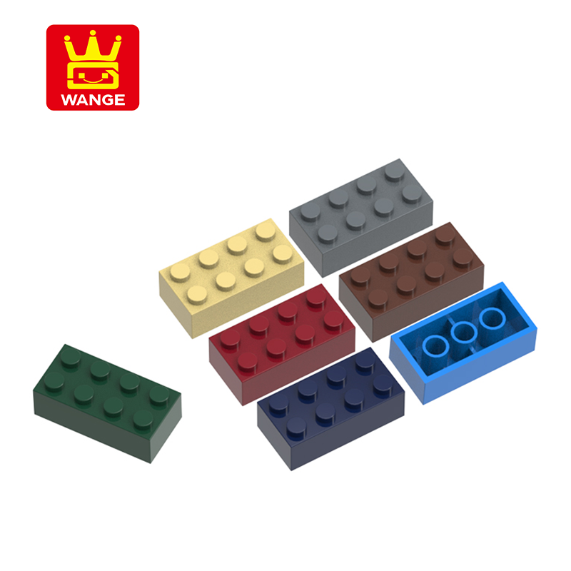 Wange 3001 Brick 2 x 4 Building Block Moc Colorful Plastic Parts Compatible with Brick DIY Children Toy Assembly Gift Box