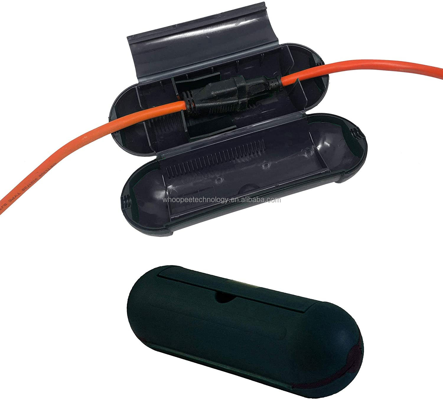 Outdoor Extension Cord Waterproof Cover IP44 Rainproof Connection Protector for Plug, Outlet Christmas Decoration Lights