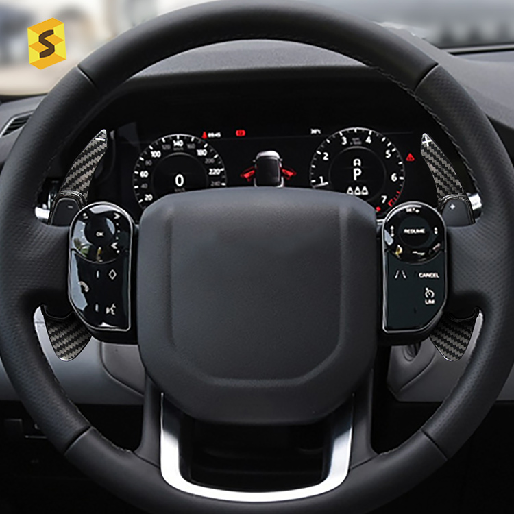 ES BP-LHJB-604 Автомобильный декоративный для Land Rover Jaguar, удлинитель рулевого колеса из углеродного волокна