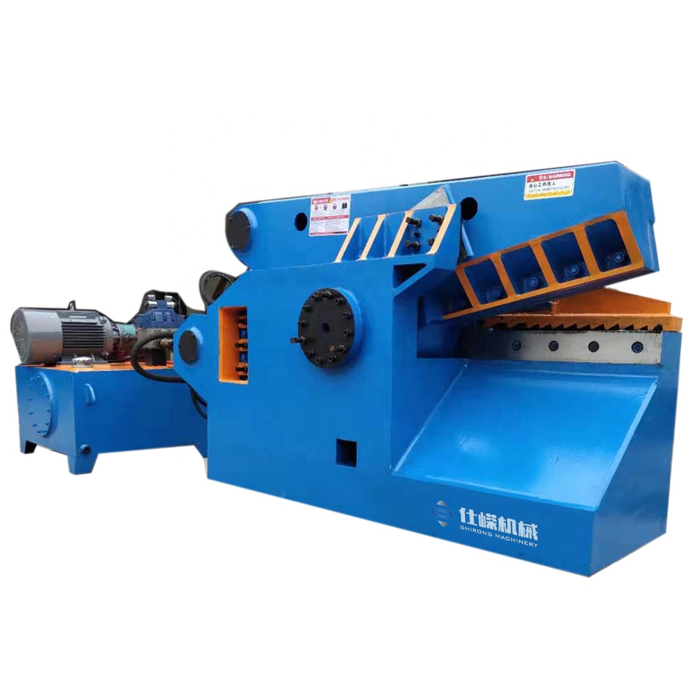 factory Q43-100T/600mm series steel crocodile shearing machine alligator hydraulic scrap metal shearing machine for sale