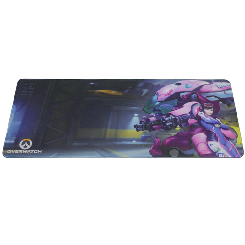Customized large waterproof extended anti-slip rubber mousepad