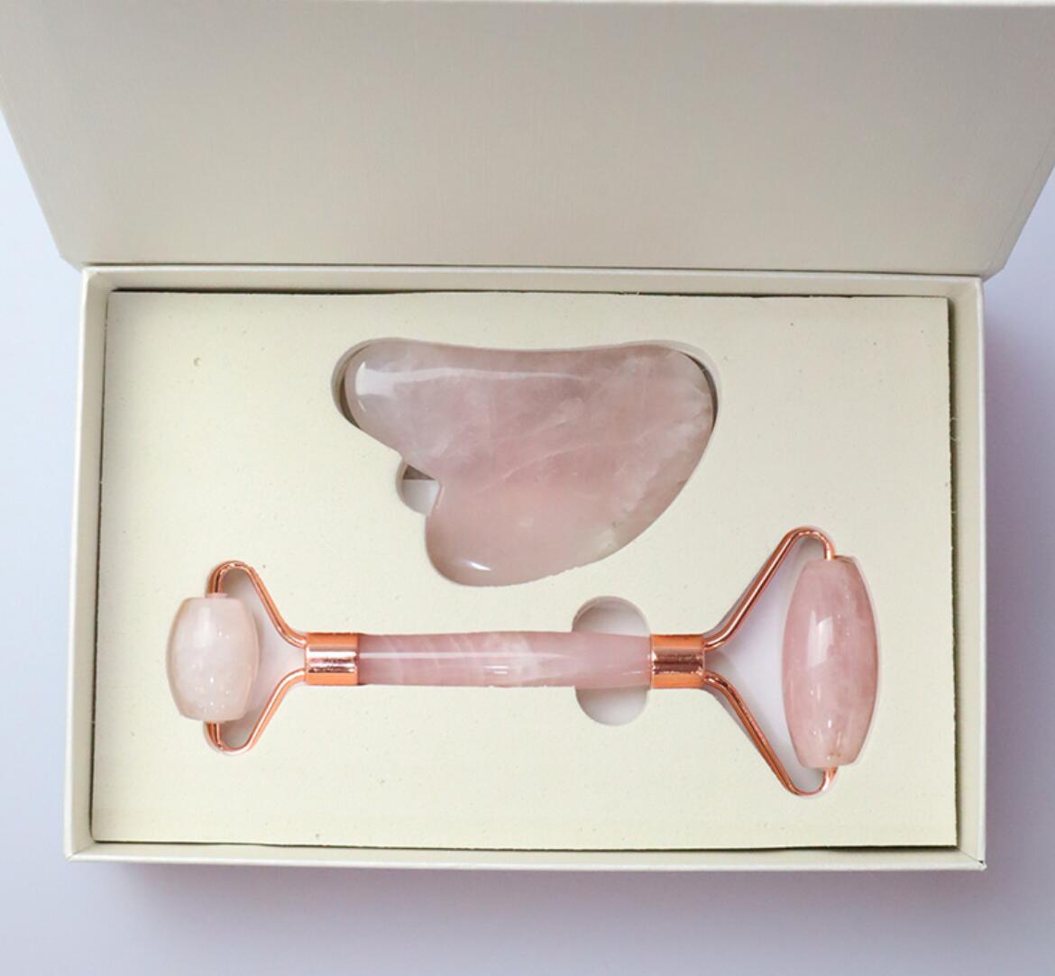 Factory wholesale face messaging massage beauty rollerjade roller face massager