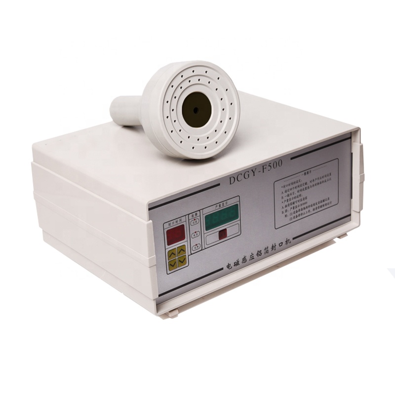 High speed Automatic Glass jar plastic Bottle induction sealer aluminum foil sealing machine