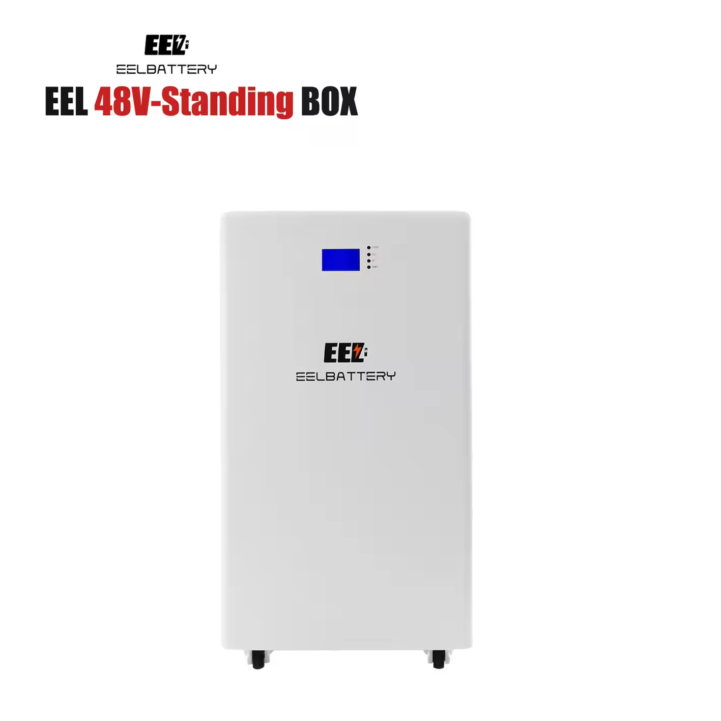 EEL New Standing Case Fit in Lifepo4 280 304 306 314Ah with Smart BMS DIY 48V 16S Movable Battery Box