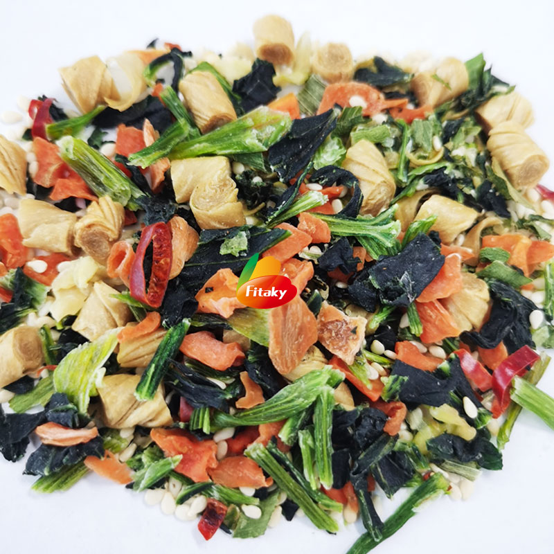 100% Pure Nature Dry Vegetables Mixed Seasoning For Instant Noodles