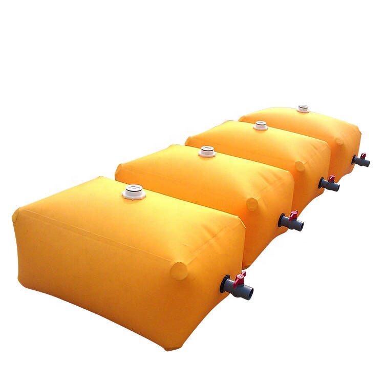 Portable Inflatable Tarpaulin Flexible Water Storage Pillow Tank for Industry Irrigation Water Bladder Water Container